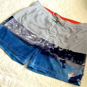 Nautical Men’s Swim Trunks